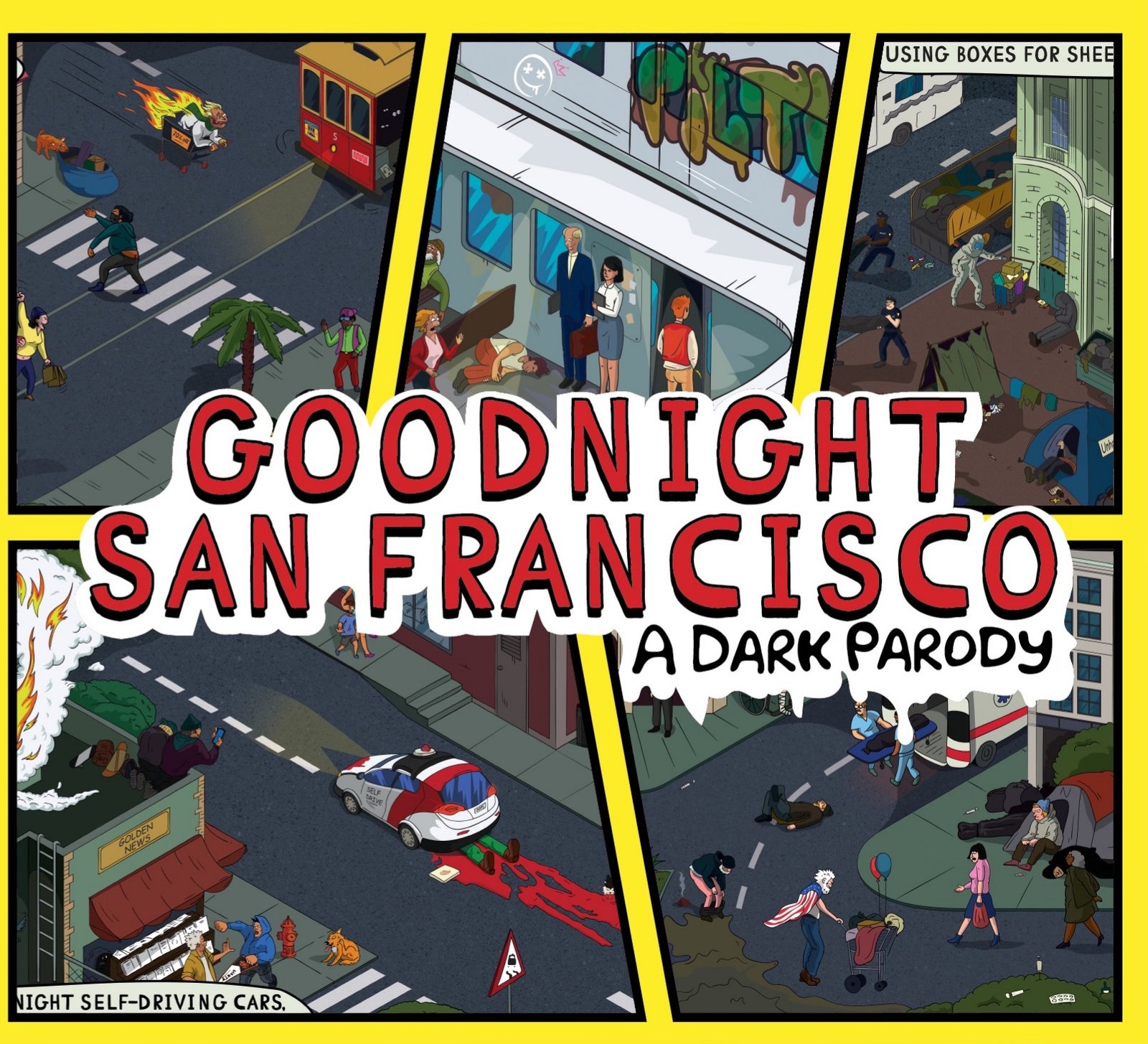 Goodnight San Francisco: A Dark Parody book cover